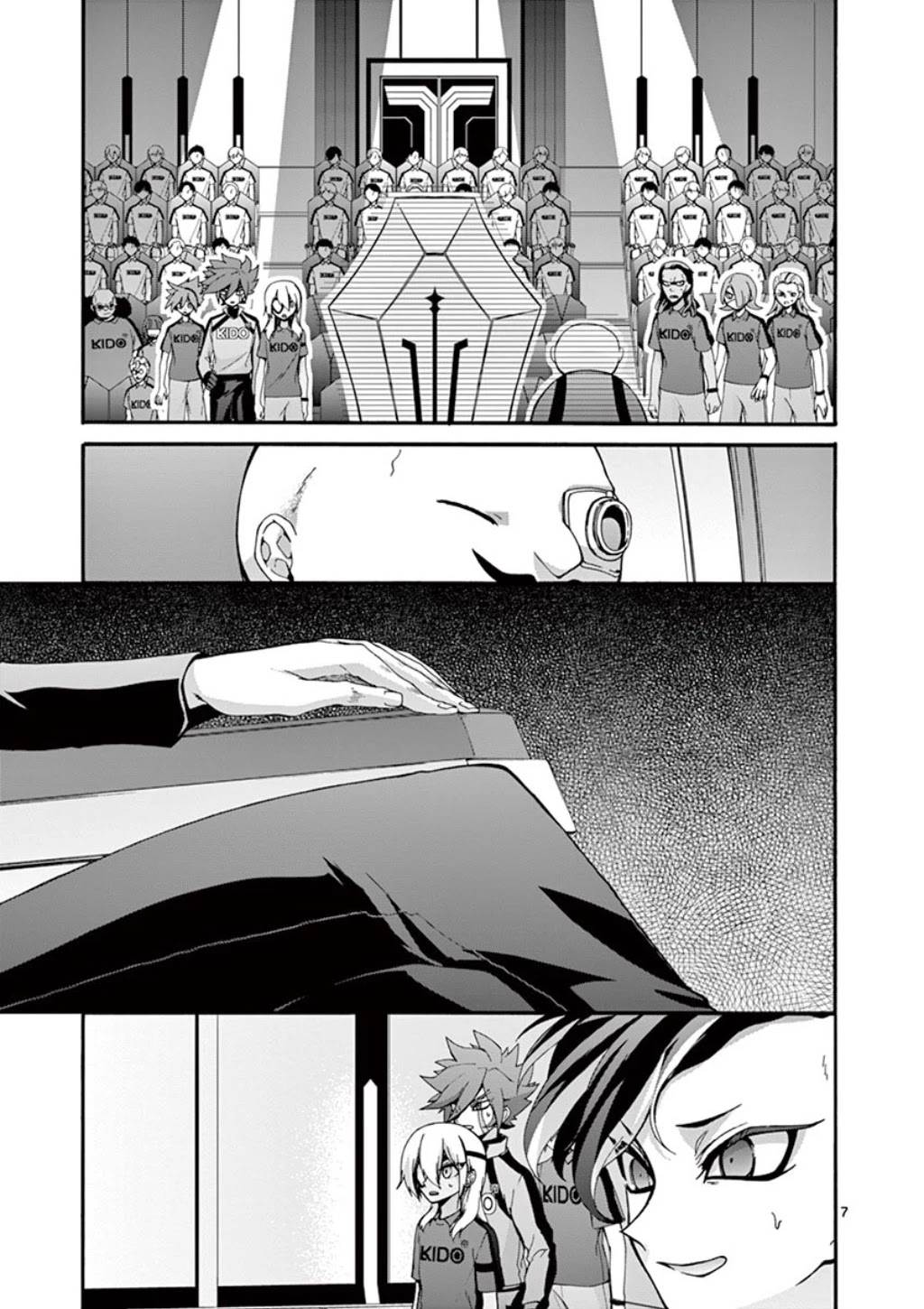 Inazuma Eleven Outer Code Anthology Chapter 3 page 8 - Chapter 3: Teikoku Academy's New Coach