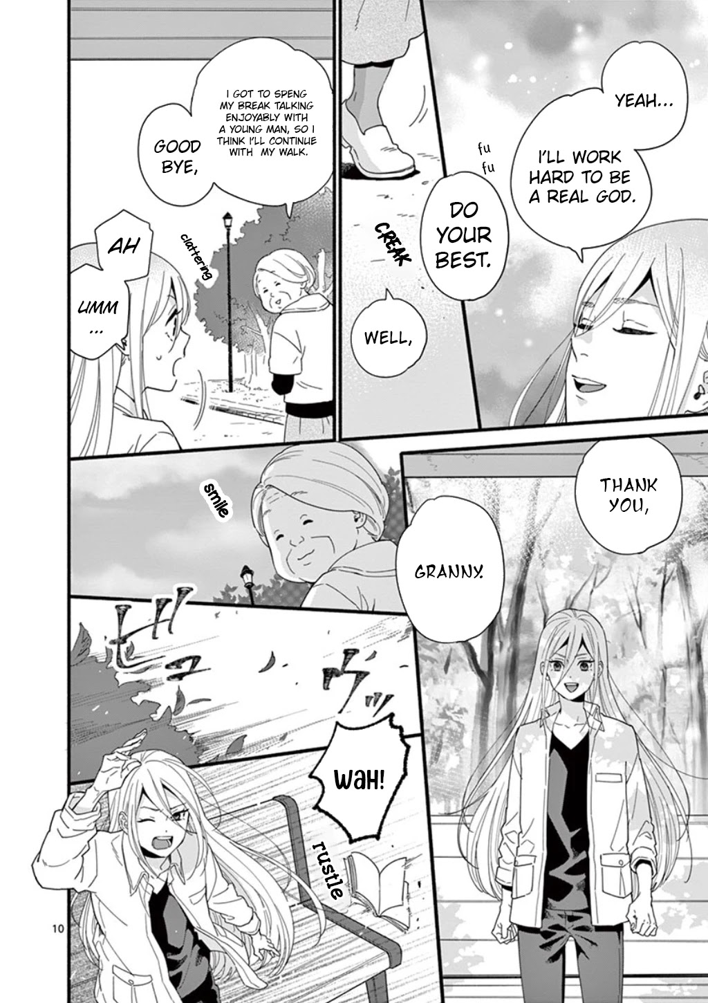 Inazuma Eleven Outer Code Anthology Chapter 4 page 11 - Chapter 4: I Am Not a God
