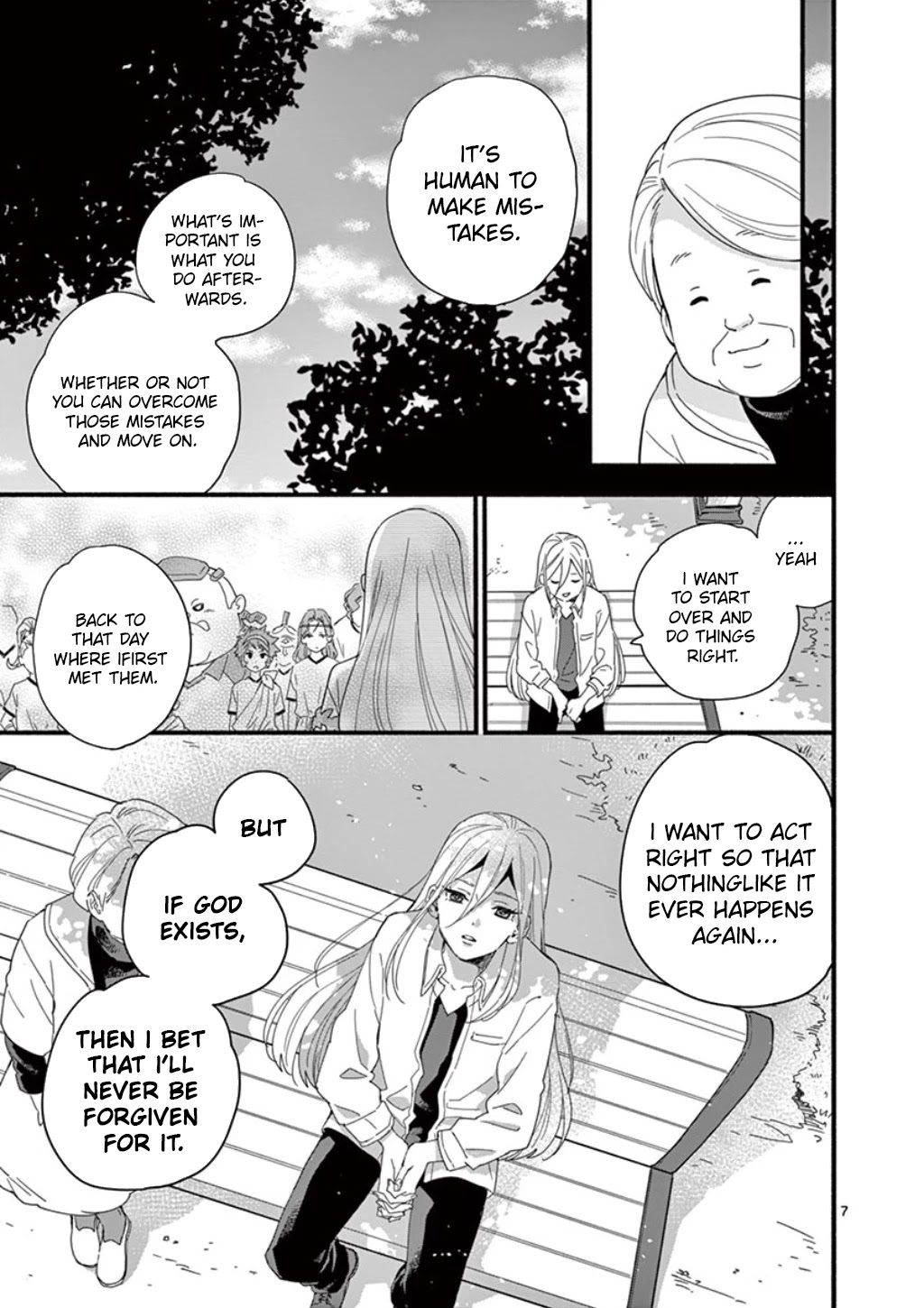 Inazuma Eleven Outer Code Anthology Chapter 4 page 8 - Chapter 4: I Am Not a God