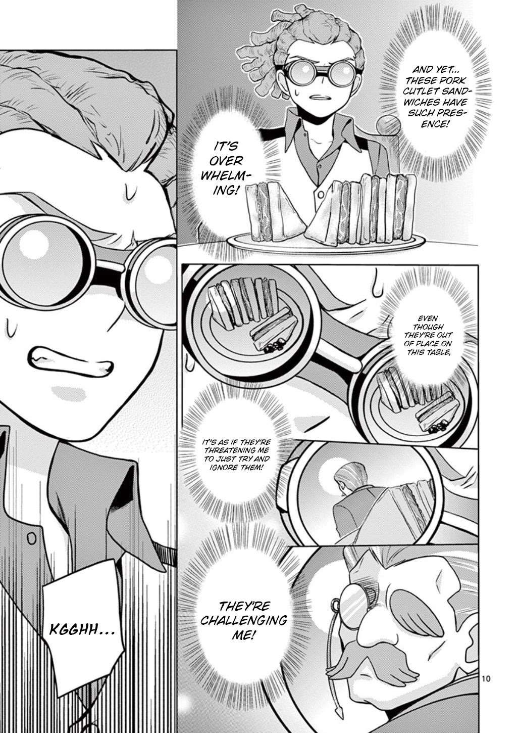 Inazuma Eleven Outer Code Anthology Chapter 5 page 10 - Chapter 5: K's Dining Table