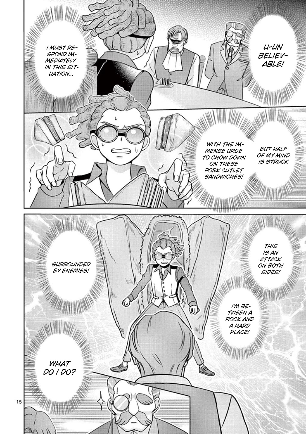 Inazuma Eleven Outer Code Anthology Chapter 5 page 15 - Chapter 5: K's Dining Table