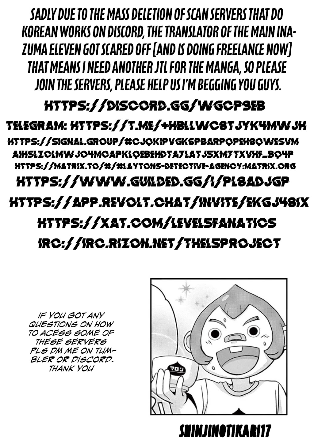 Inazuma Eleven Outer Code Anthology Chapter 5 page 20 - Chapter 5: K's Dining Table