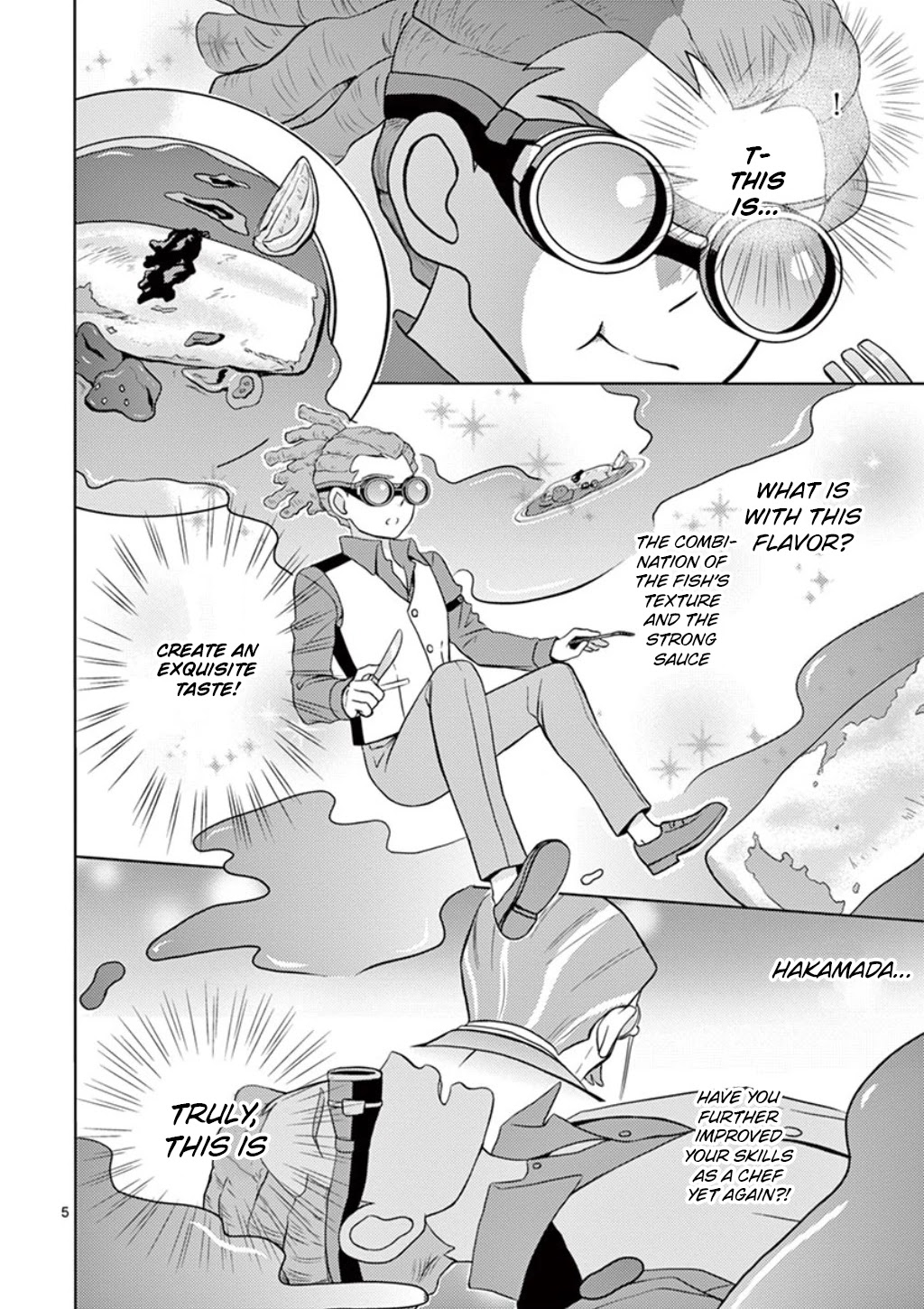 Inazuma Eleven Outer Code Anthology Chapter 5 page 5 - Chapter 5: K's Dining Table