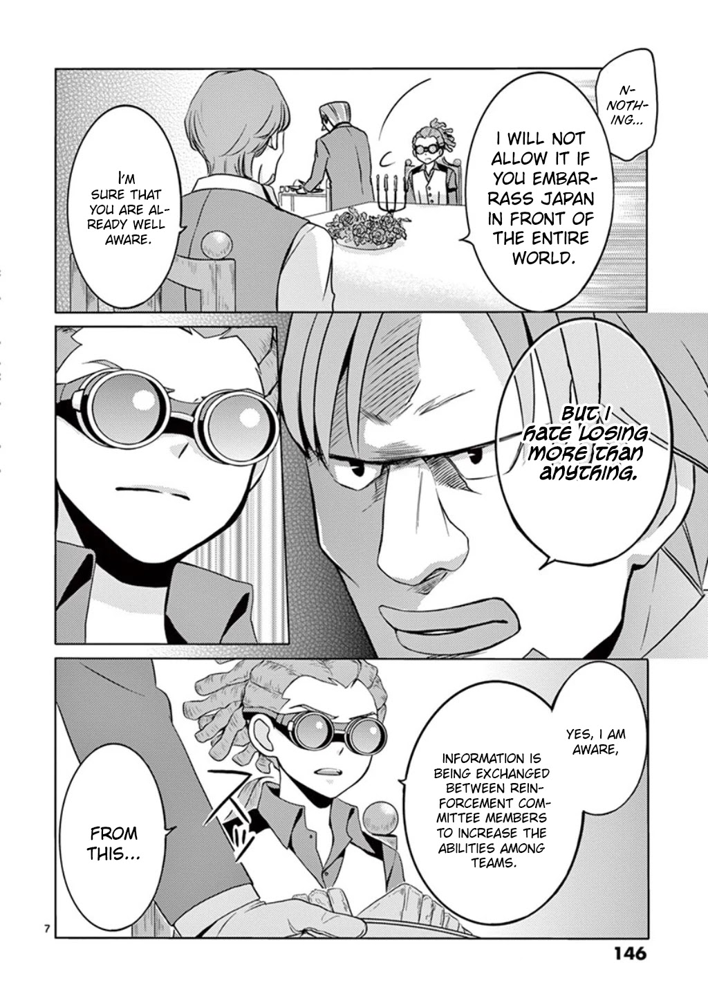 Inazuma Eleven Outer Code Anthology Chapter 5 page 7 - Chapter 5: K's Dining Table