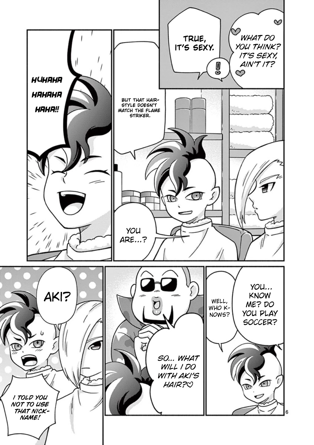 Inazuma Eleven Outer Code Anthology Chapter 6 page 6 - Chapter 6: Spiky Festival