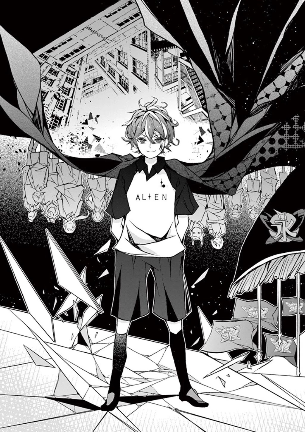 Inazuma Eleven Outer Code Anthology Chapter 7 page 3 - Chapter 7: Extras