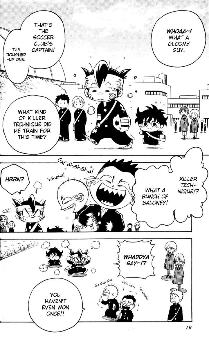 Inazuma Eleven Chapter 1 page 12 - Chapter 1: Rebirth of the Legendary Inazuma!!