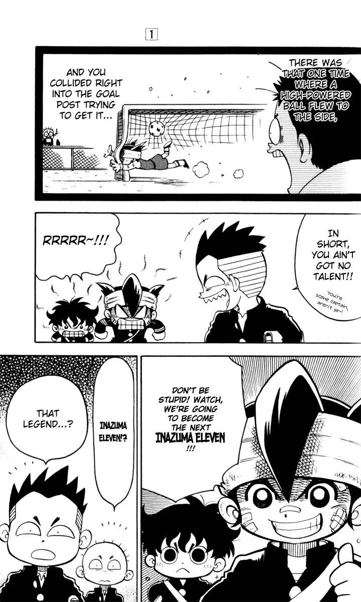 Inazuma Eleven Chapter 1 page 13 - Chapter 1: Rebirth of the Legendary Inazuma!!