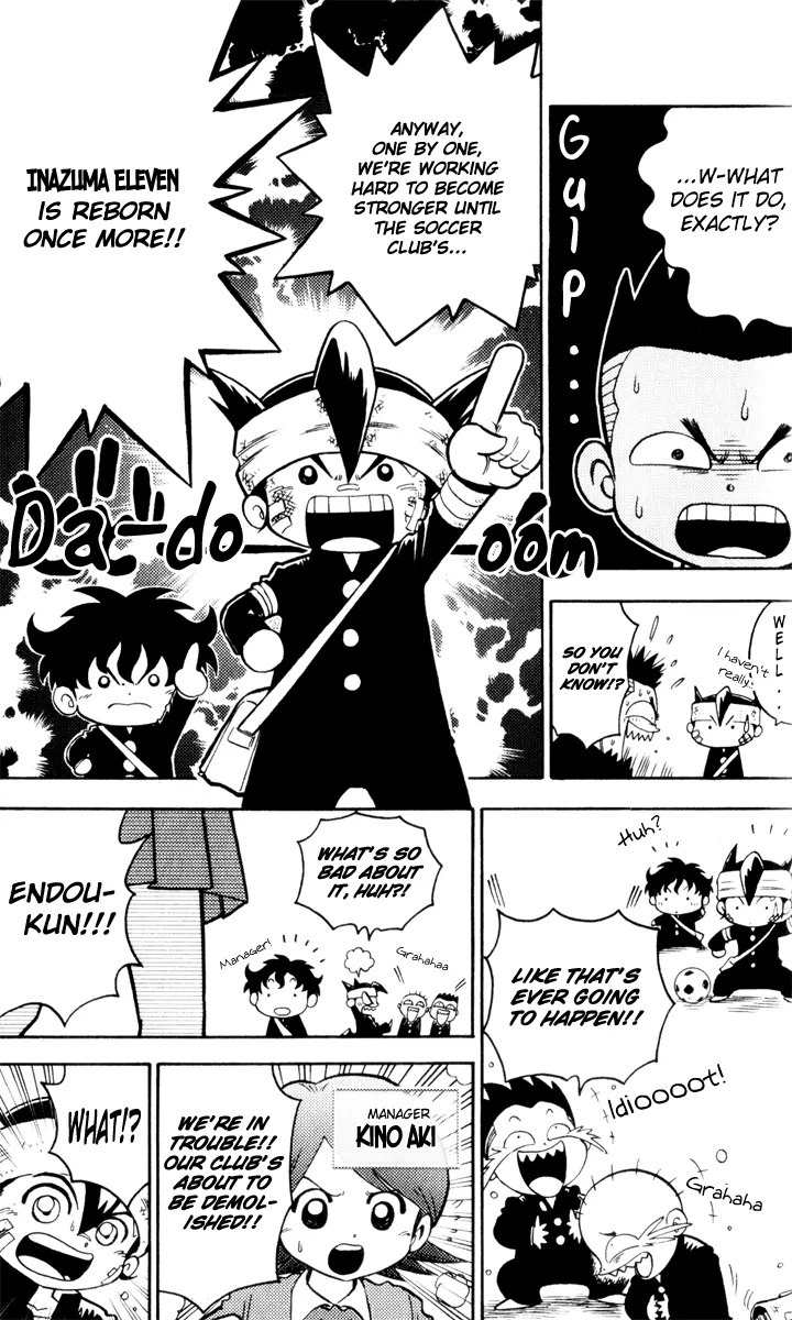 Inazuma Eleven Chapter 1 page 15 - Chapter 1: Rebirth of the Legendary Inazuma!!