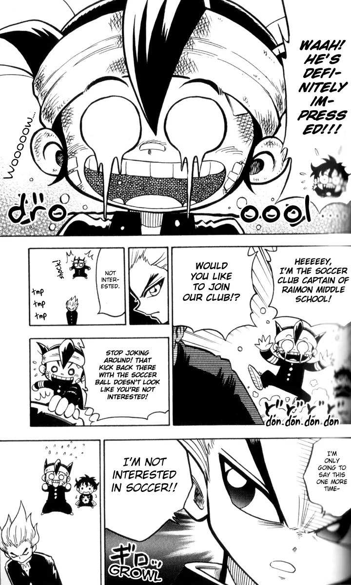 Inazuma Eleven Chapter 1 page 24 - Chapter 1: Rebirth of the Legendary Inazuma!!