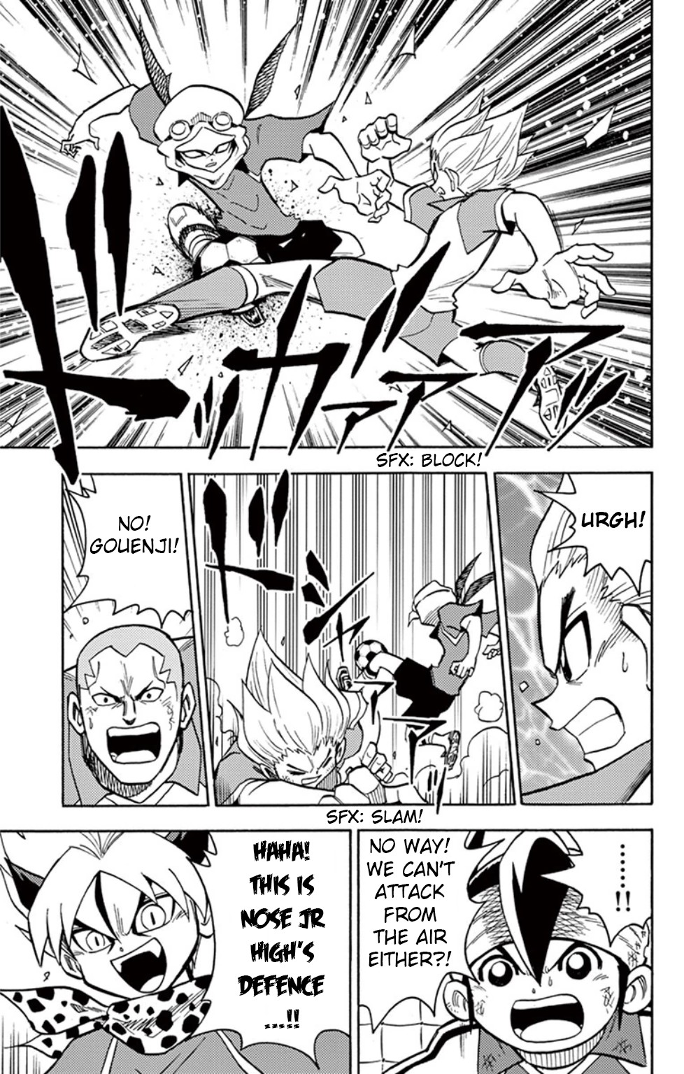 Inazuma Eleven Chapter 10 page 12 - Chapter 10: Inazuma’s Fighting Spirit!!