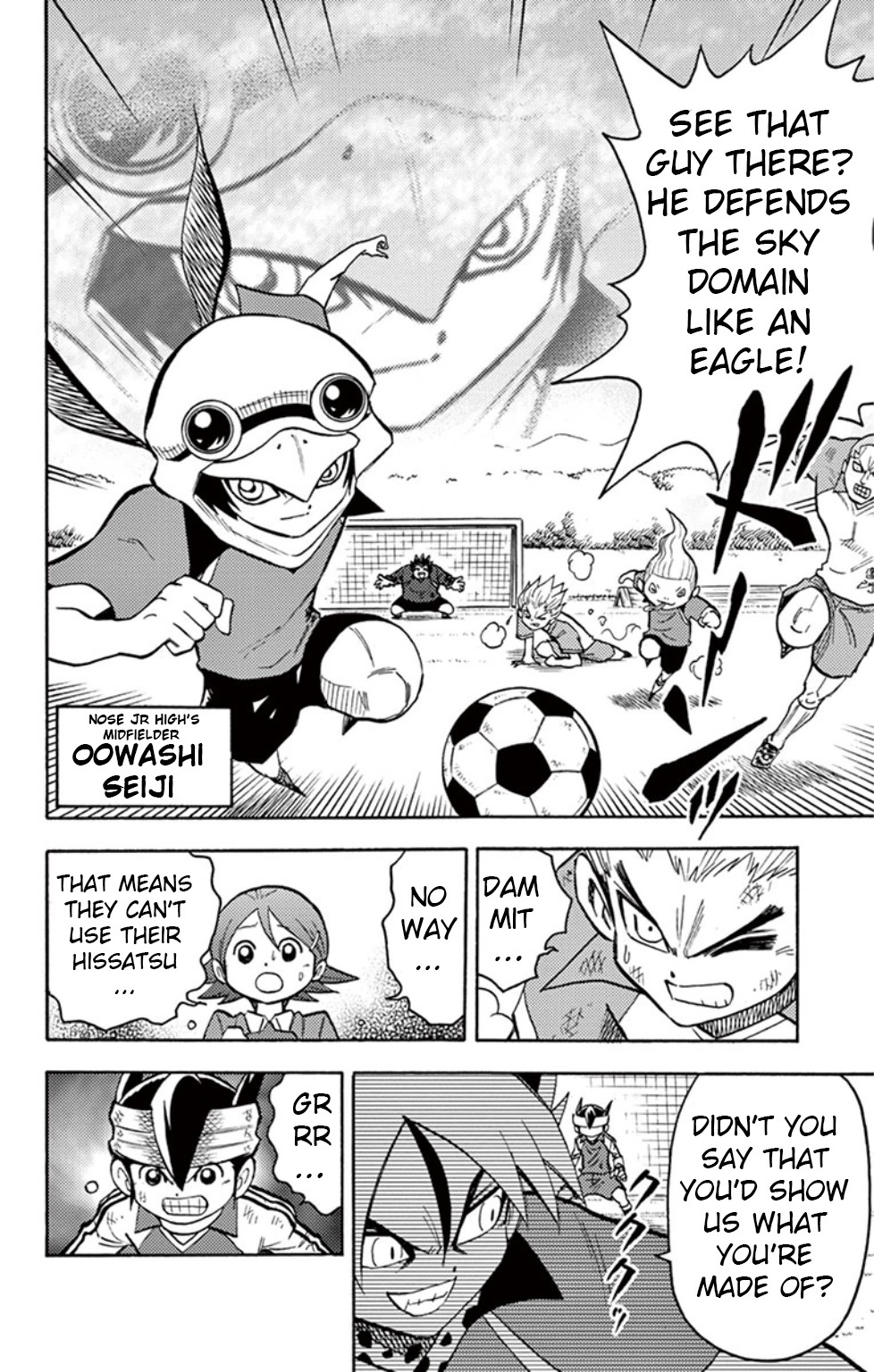 Inazuma Eleven Chapter 10 page 13 - Chapter 10: Inazuma’s Fighting Spirit!!