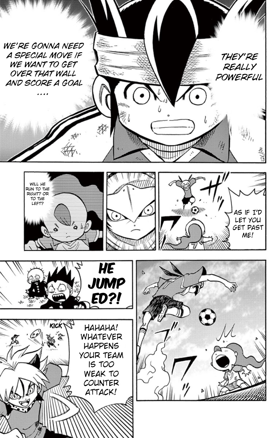Inazuma Eleven Chapter 10 page 14 - Chapter 10: Inazuma’s Fighting Spirit!!