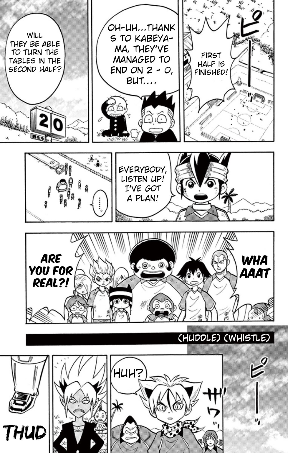 Inazuma Eleven Chapter 10 page 18 - Chapter 10: Inazuma’s Fighting Spirit!!