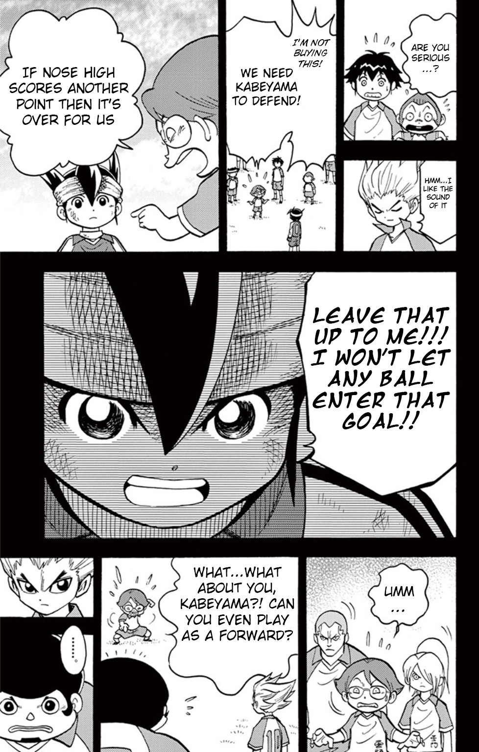 Inazuma Eleven Chapter 10 page 21 - Chapter 10: Inazuma’s Fighting Spirit!!