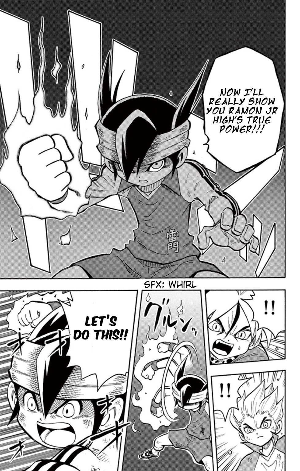 Inazuma Eleven Chapter 10 page 25 - Chapter 10: Inazuma’s Fighting Spirit!!