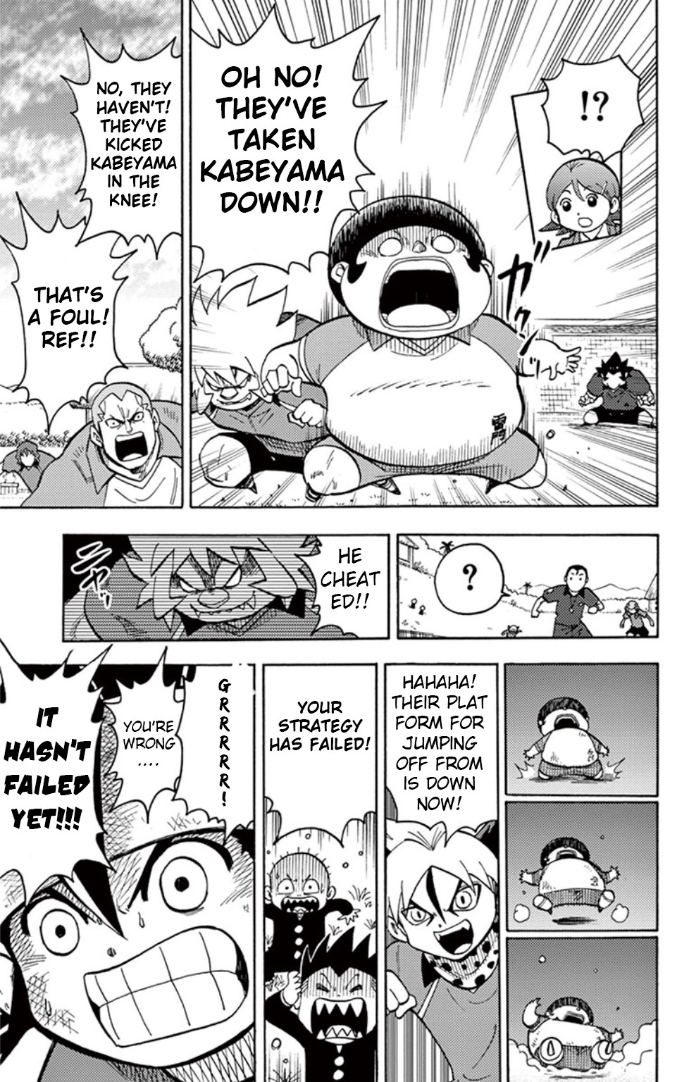 Inazuma Eleven Chapter 10 page 30 - Chapter 10: Inazuma’s Fighting Spirit!!