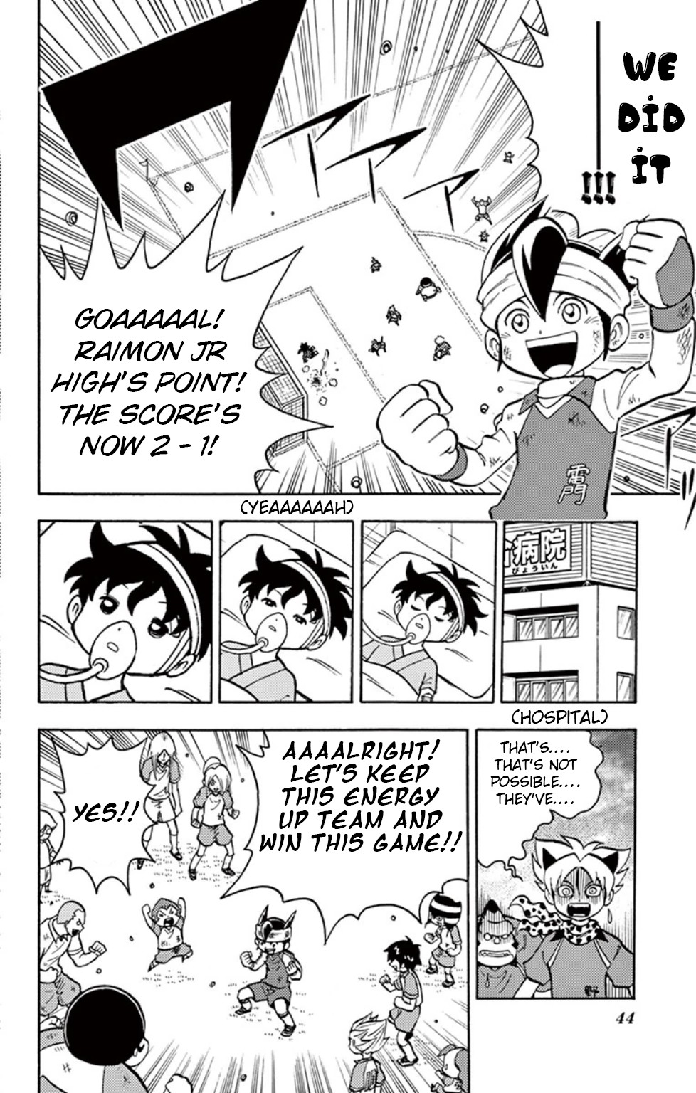 Inazuma Eleven Chapter 10 page 36 - Chapter 10: Inazuma’s Fighting Spirit!!
