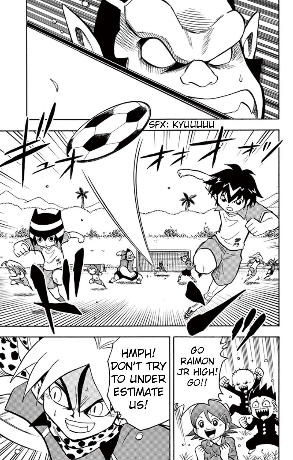Inazuma Eleven Chapter 10 page 8 - Chapter 10: Inazuma’s Fighting Spirit!!