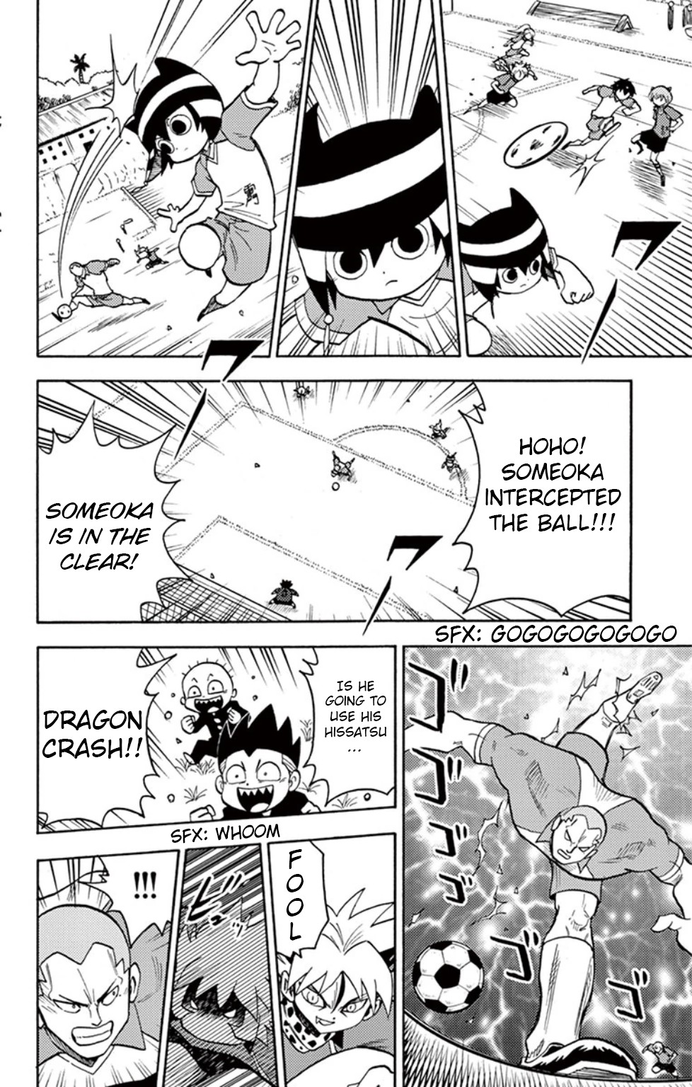 Inazuma Eleven Chapter 10 page 9 - Chapter 10: Inazuma’s Fighting Spirit!!