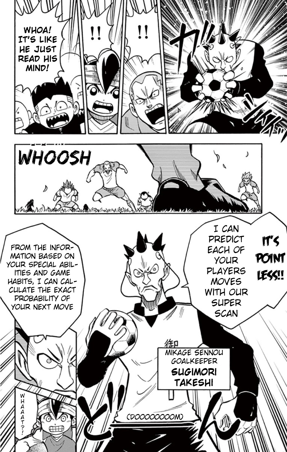 Inazuma Eleven Chapter 11 page 13 - Chapter 11: The Fight that Went Overtime!