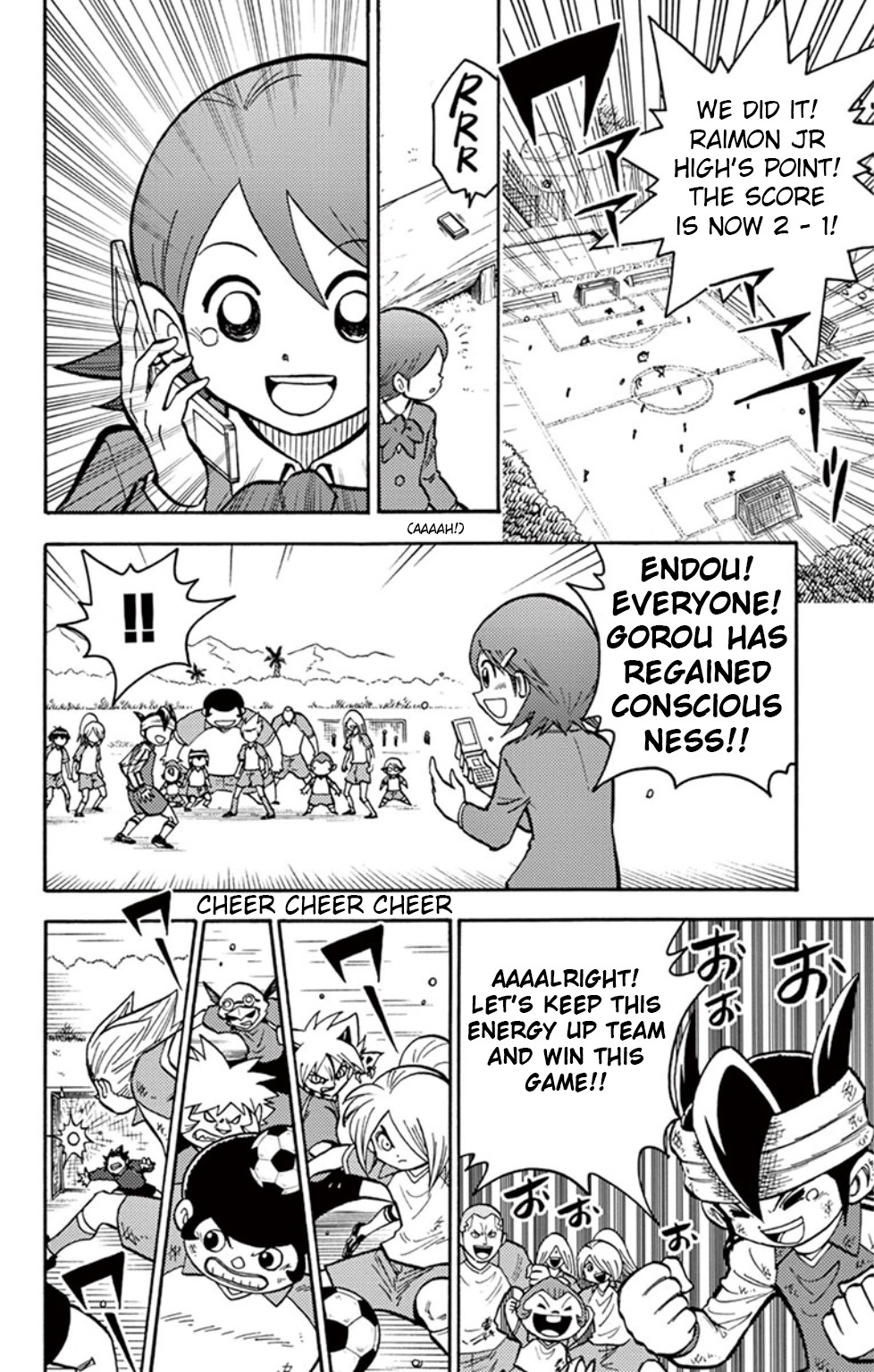 Inazuma Eleven Chapter 11 page 2 - Chapter 11: The Fight that Went Overtime!