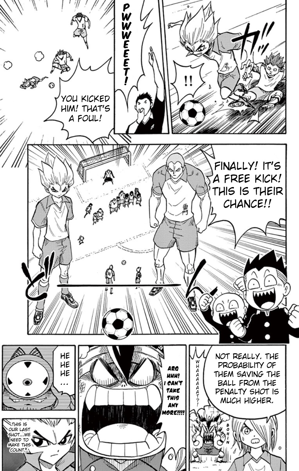 Inazuma Eleven Chapter 11 page 22 - Chapter 11: The Fight that Went Overtime!