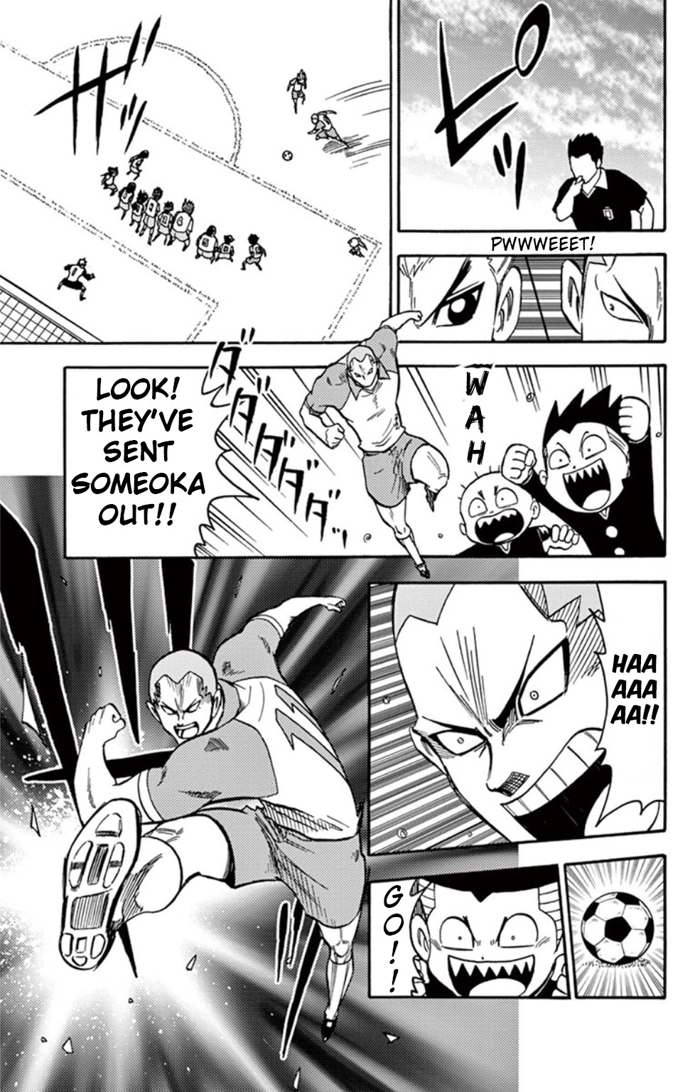 Inazuma Eleven Chapter 11 page 24 - Chapter 11: The Fight that Went Overtime!
