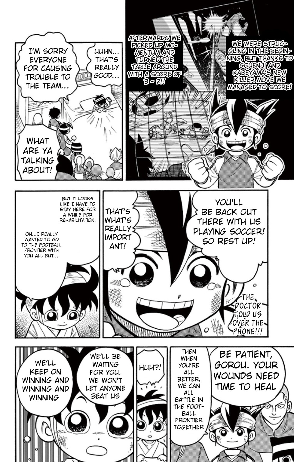 Inazuma Eleven Chapter 11 page 4 - Chapter 11: The Fight that Went Overtime!