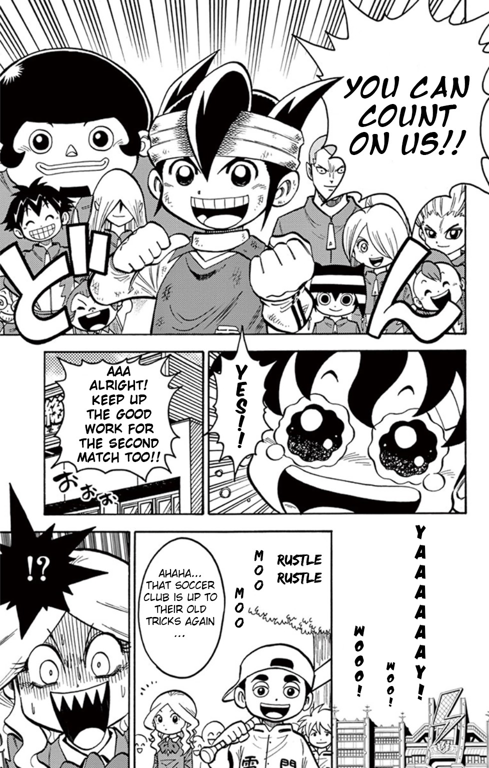 Inazuma Eleven Chapter 11 page 5 - Chapter 11: The Fight that Went Overtime!