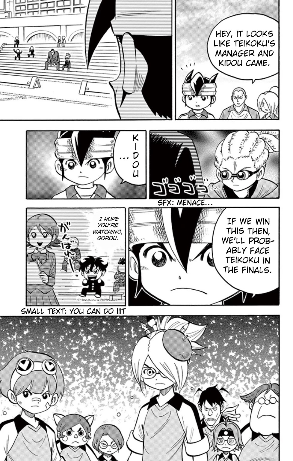 Inazuma Eleven Chapter 12 page 10 - Chapter 12: Obsession to the path of victory!