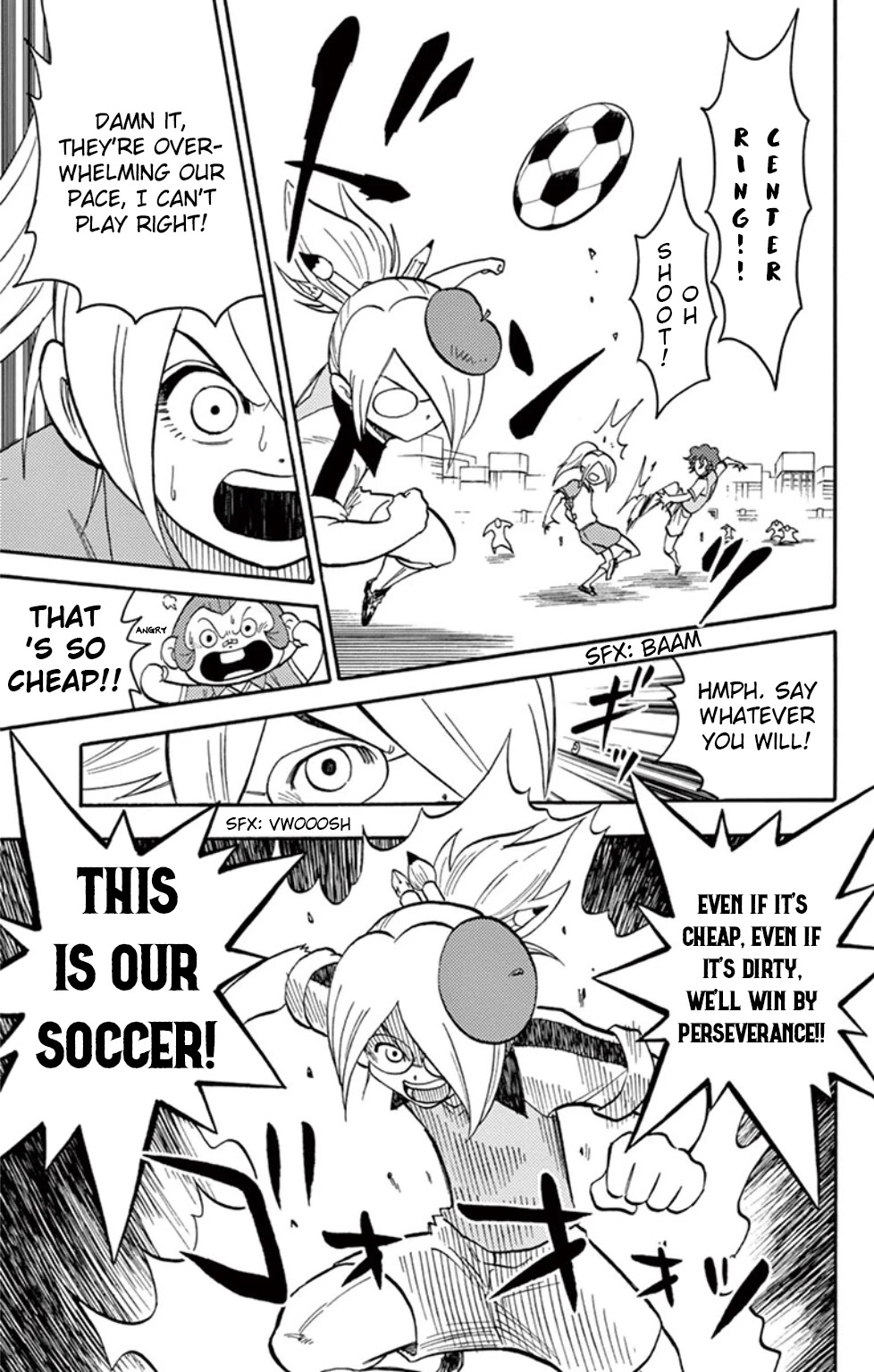 Inazuma Eleven Chapter 12 page 17 - Chapter 12: Obsession to the path of victory!