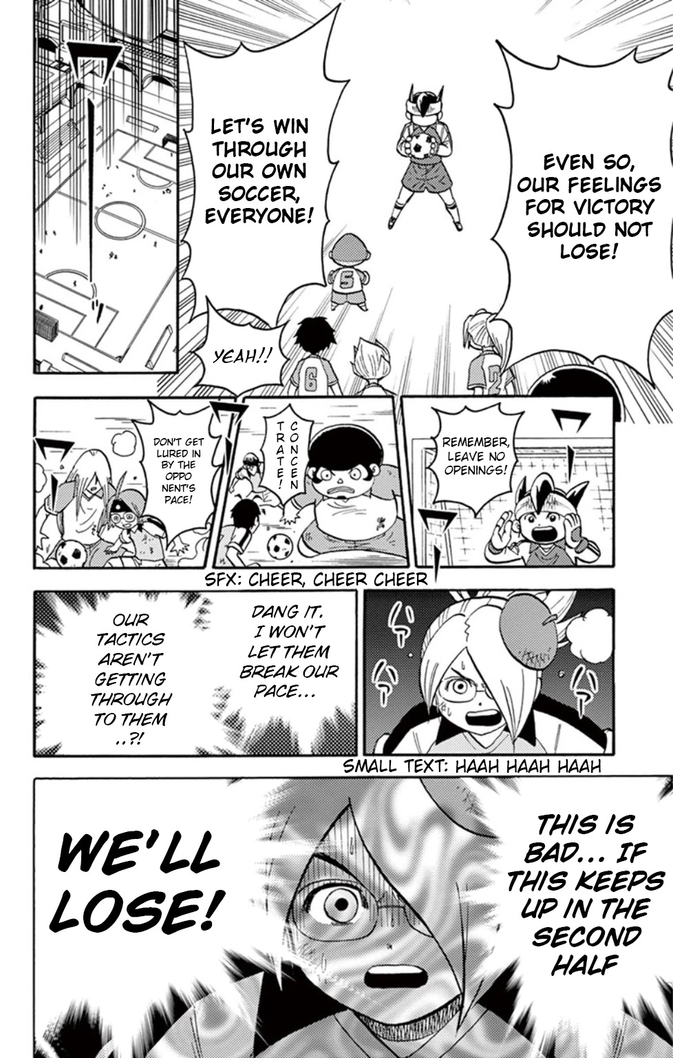 Inazuma Eleven Chapter 12 page 20 - Chapter 12: Obsession to the path of victory!