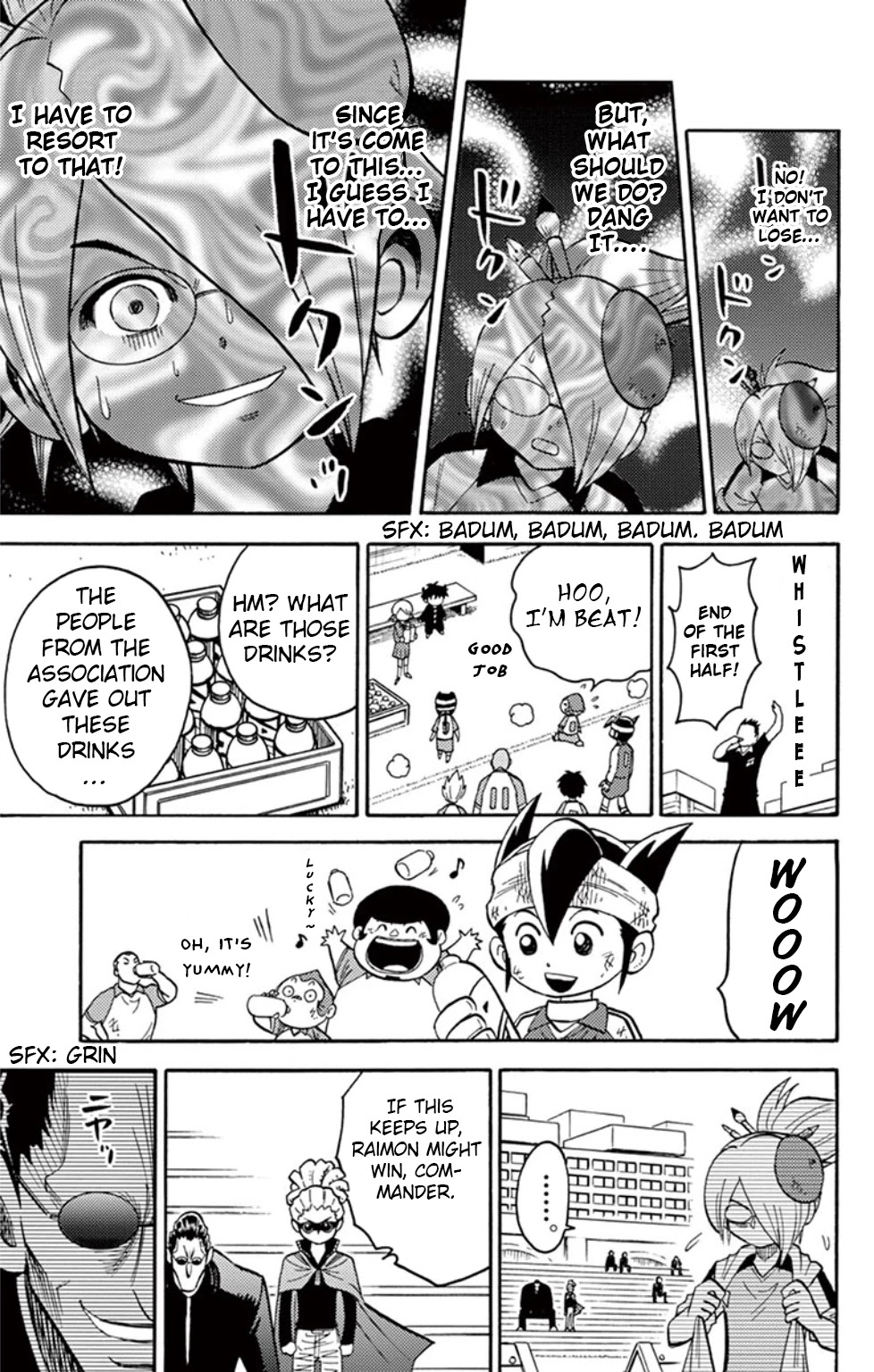 Inazuma Eleven Chapter 12 page 21 - Chapter 12: Obsession to the path of victory!