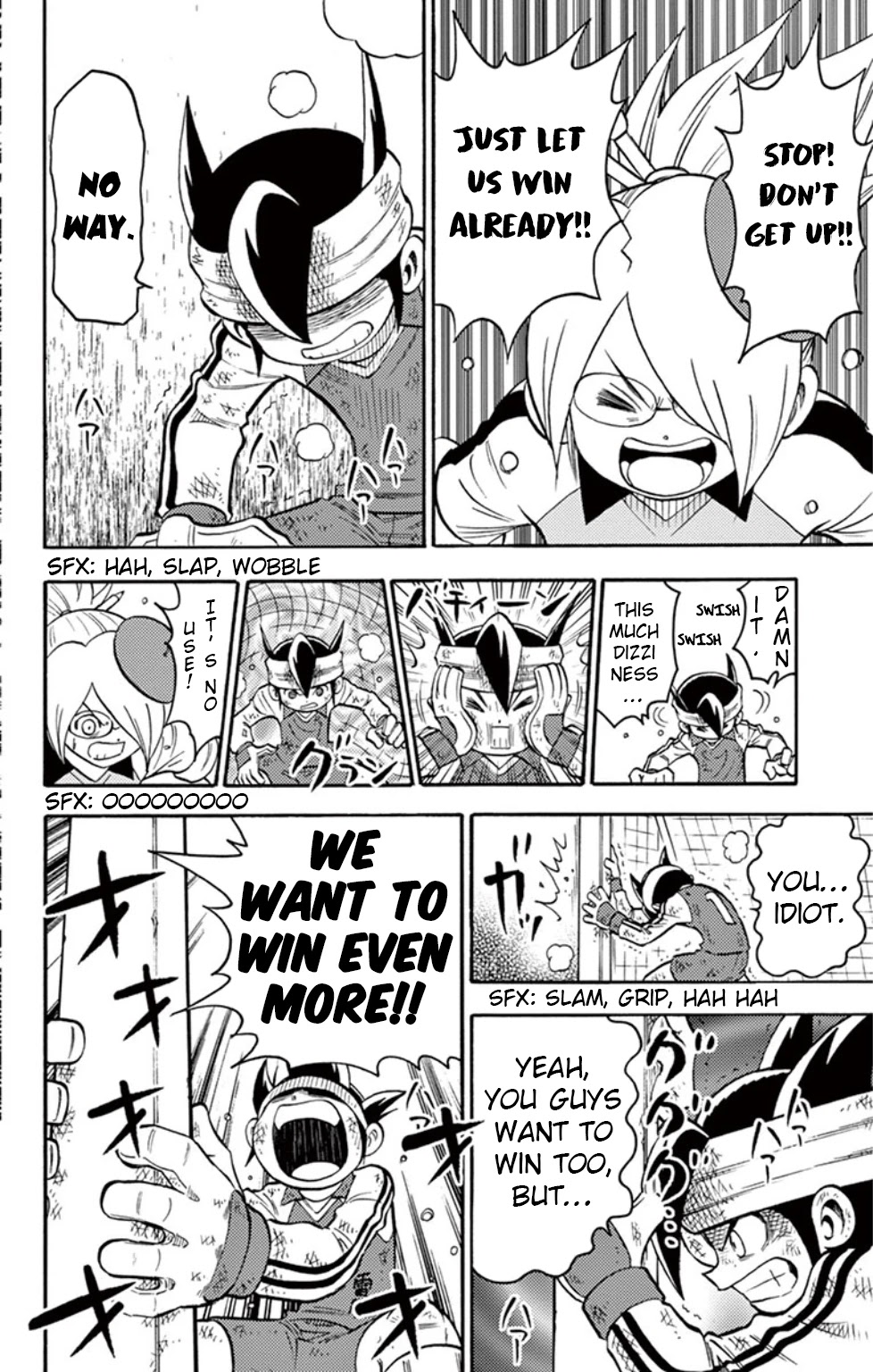 Inazuma Eleven Chapter 12 page 27 - Chapter 12: Obsession to the path of victory!