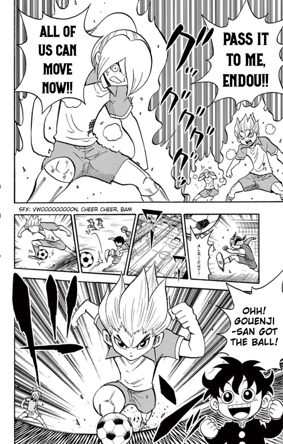 Inazuma Eleven Chapter 12 page 31 - Chapter 12: Obsession to the path of victory!