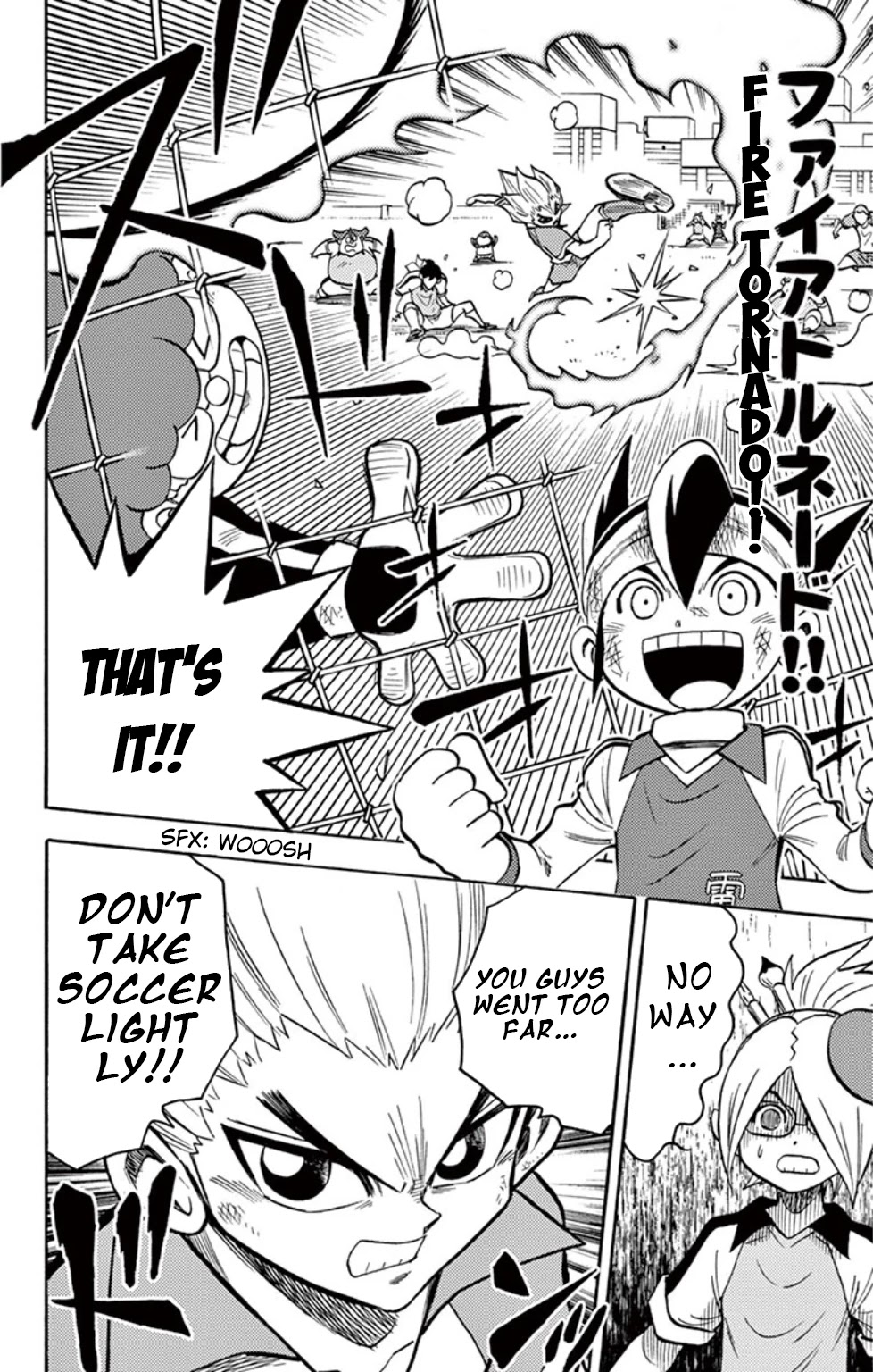 Inazuma Eleven Chapter 12 page 36 - Chapter 12: Obsession to the path of victory!