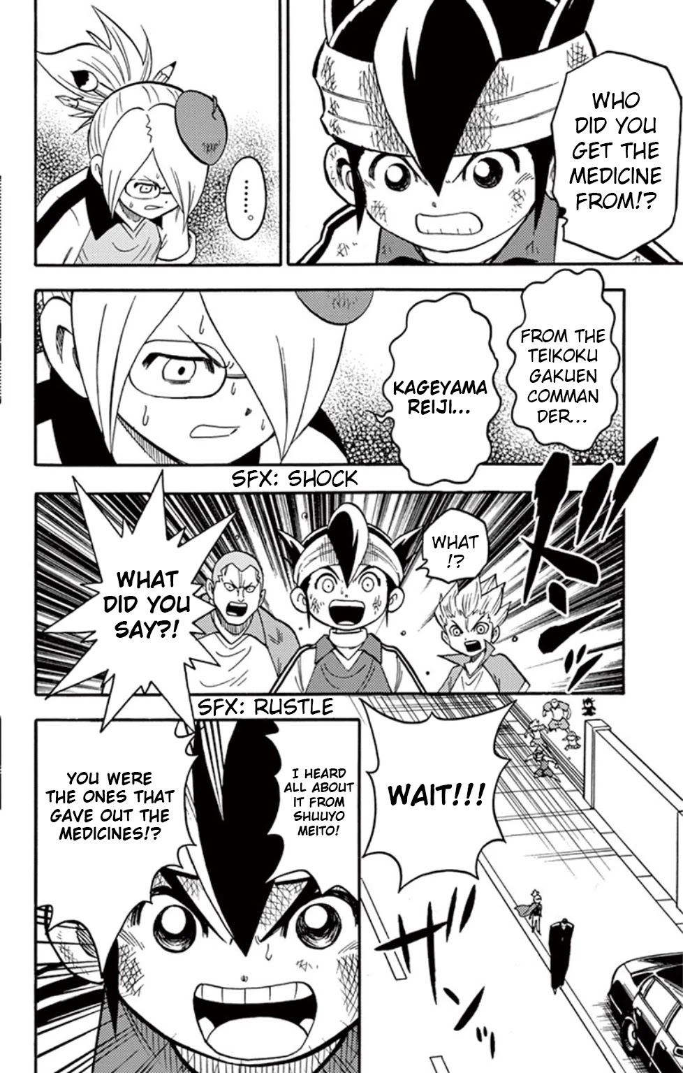 Inazuma Eleven Chapter 12 page 38 - Chapter 12: Obsession to the path of victory!
