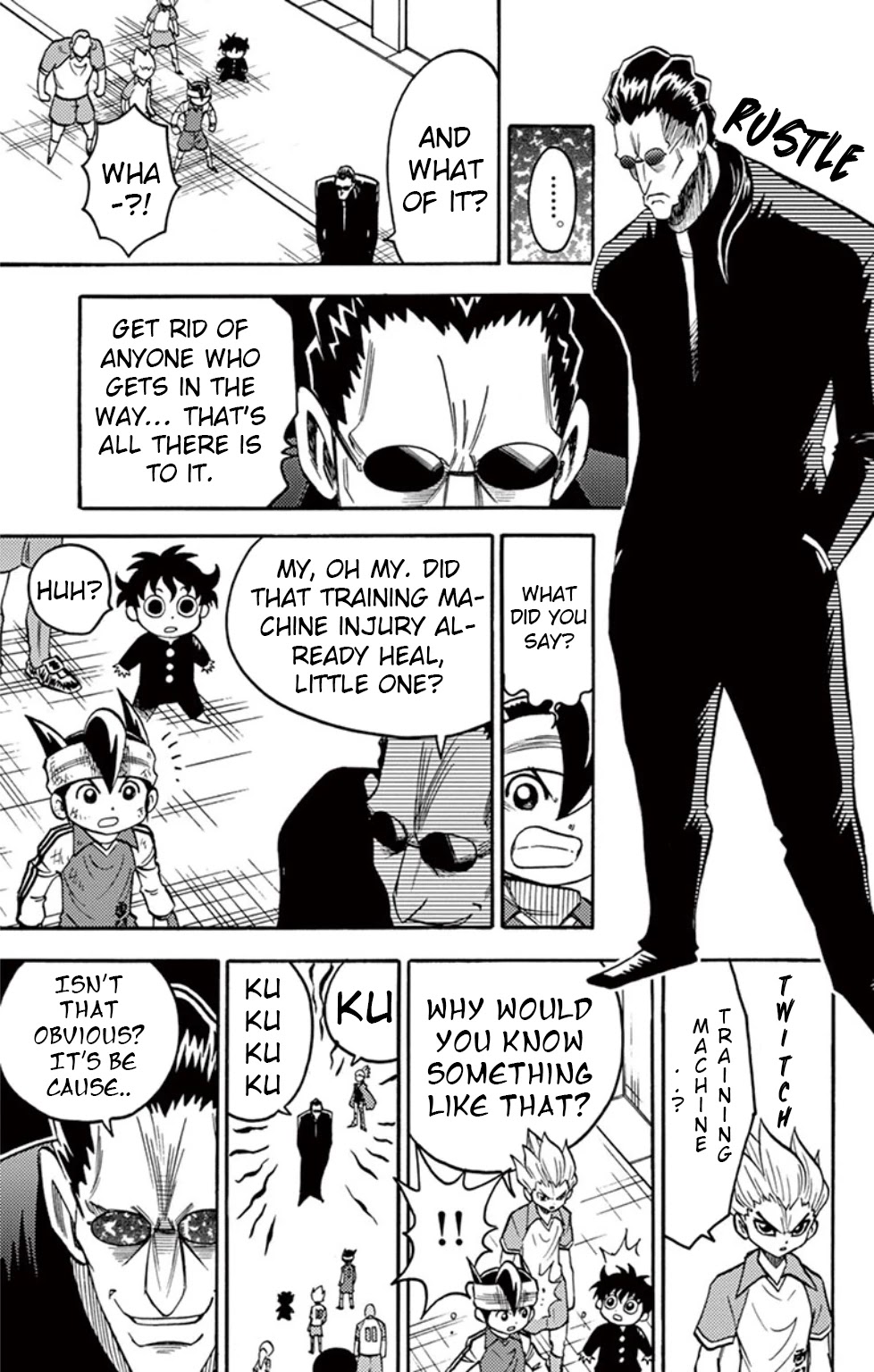 Inazuma Eleven Chapter 12 page 39 - Chapter 12: Obsession to the path of victory!
