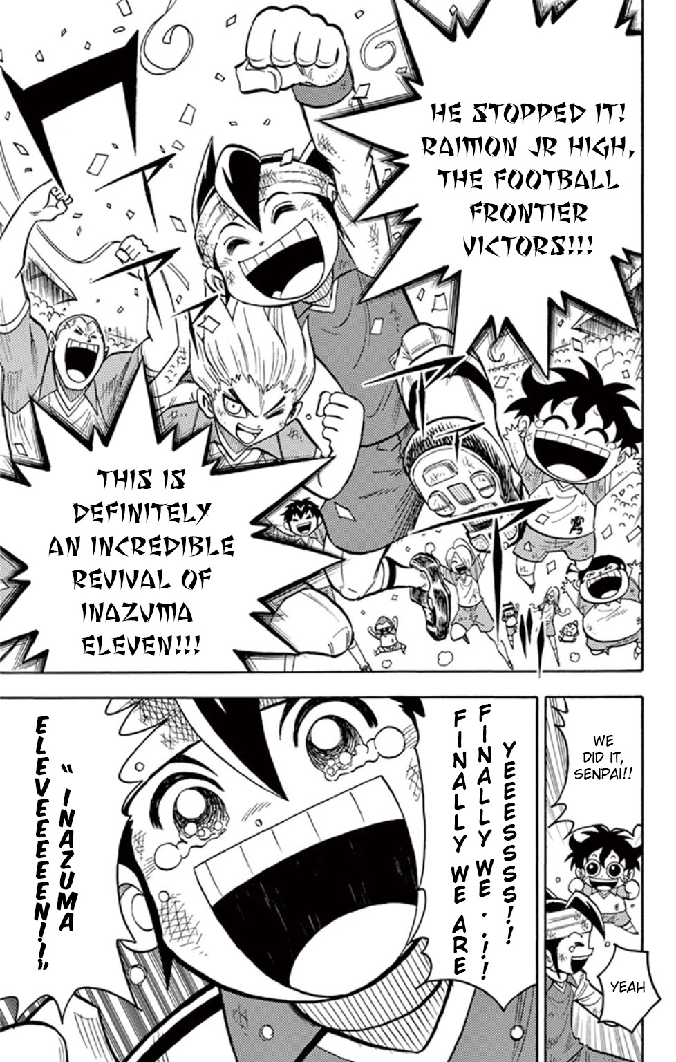 Inazuma Eleven Chapter 12 page 4 - Chapter 12: Obsession to the path of victory!