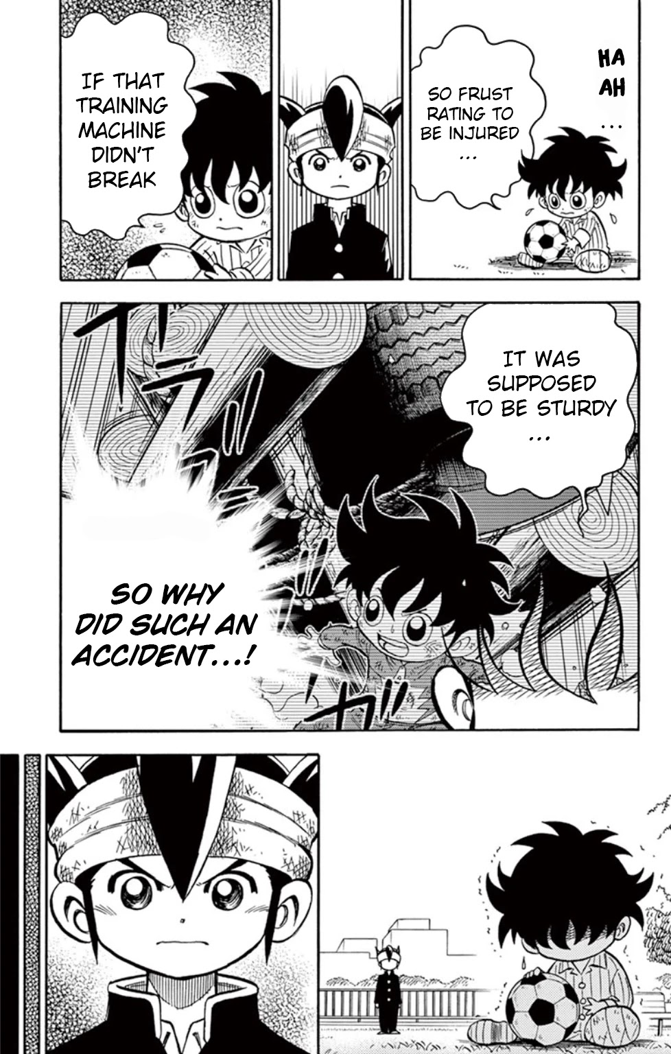 Inazuma Eleven Chapter 12 page 8 - Chapter 12: Obsession to the path of victory!