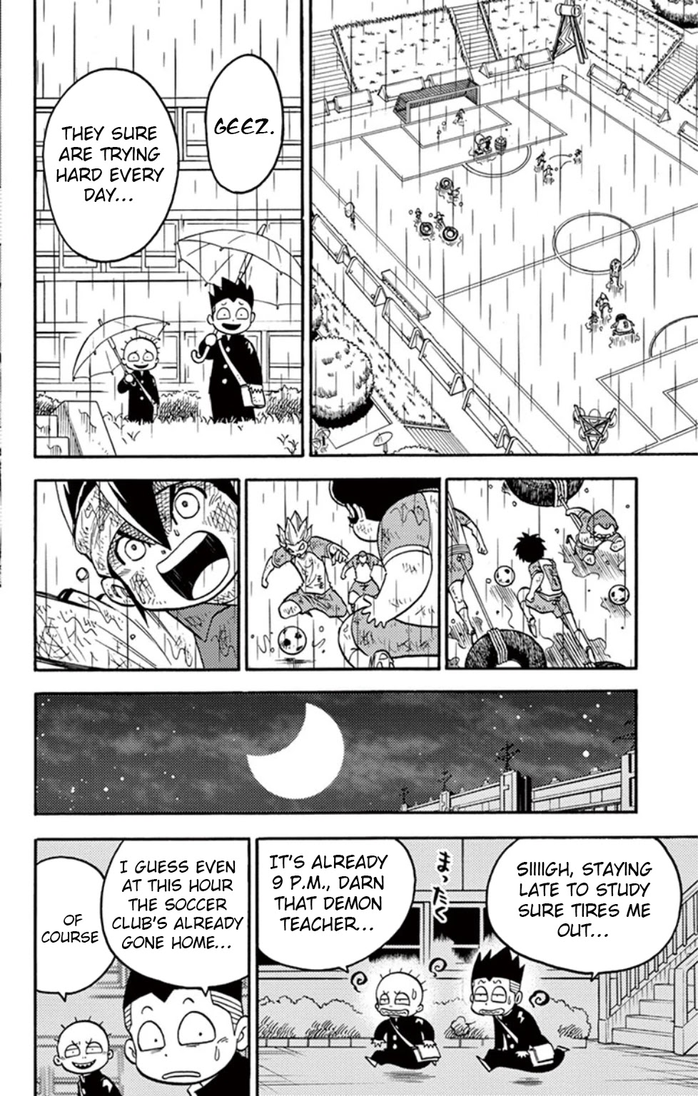 Inazuma Eleven Chapter 13 page 10 - Chapter 13: Clash! Kidou vs Gouenji