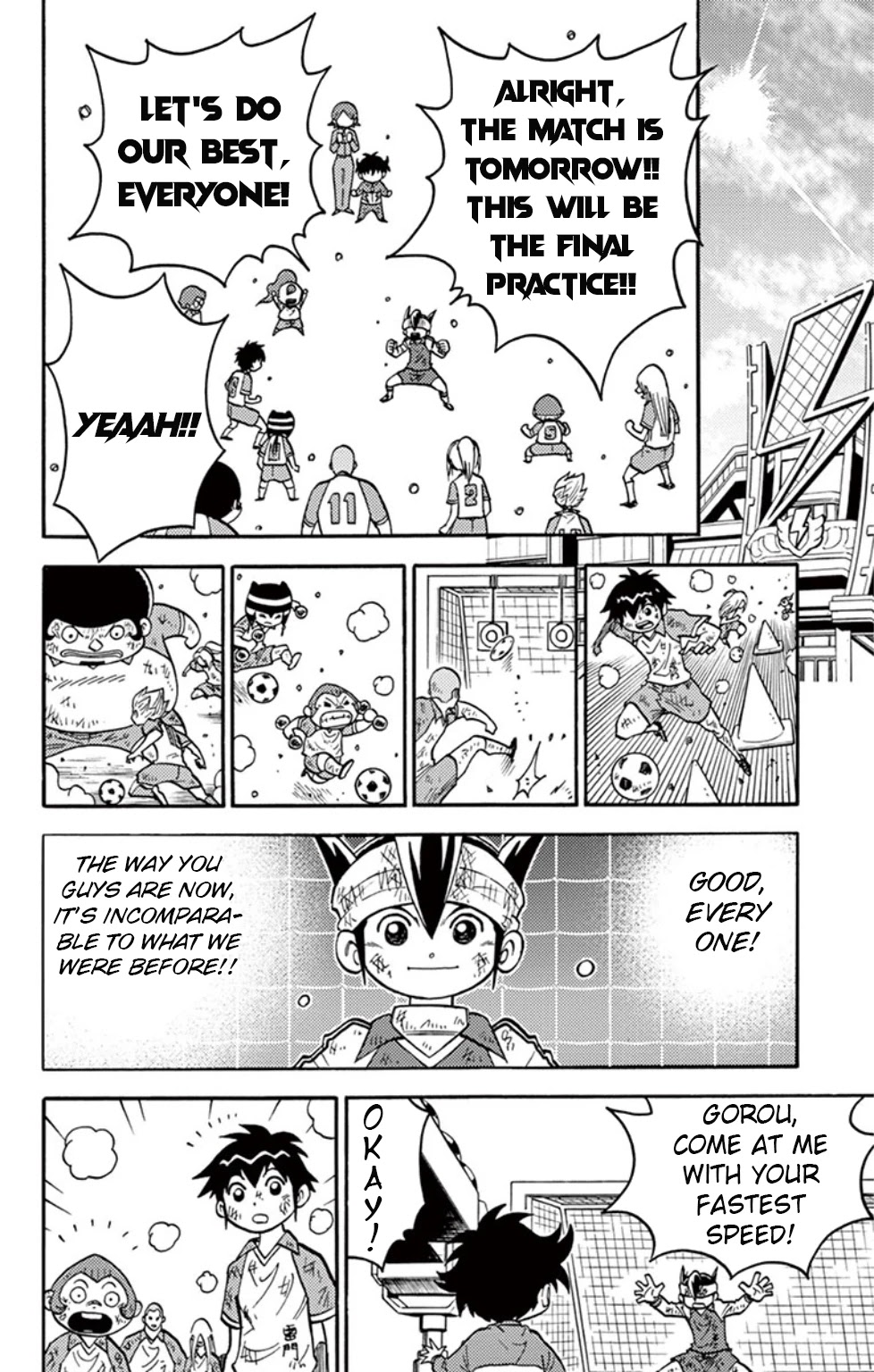 Inazuma Eleven Chapter 13 page 12 - Chapter 13: Clash! Kidou vs Gouenji