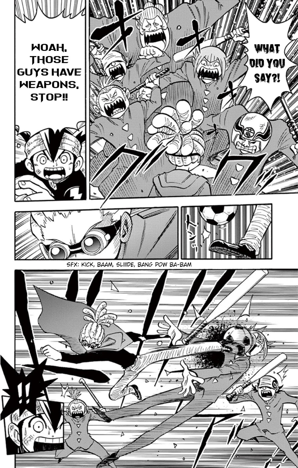 Inazuma Eleven Chapter 13 page 18 - Chapter 13: Clash! Kidou vs Gouenji