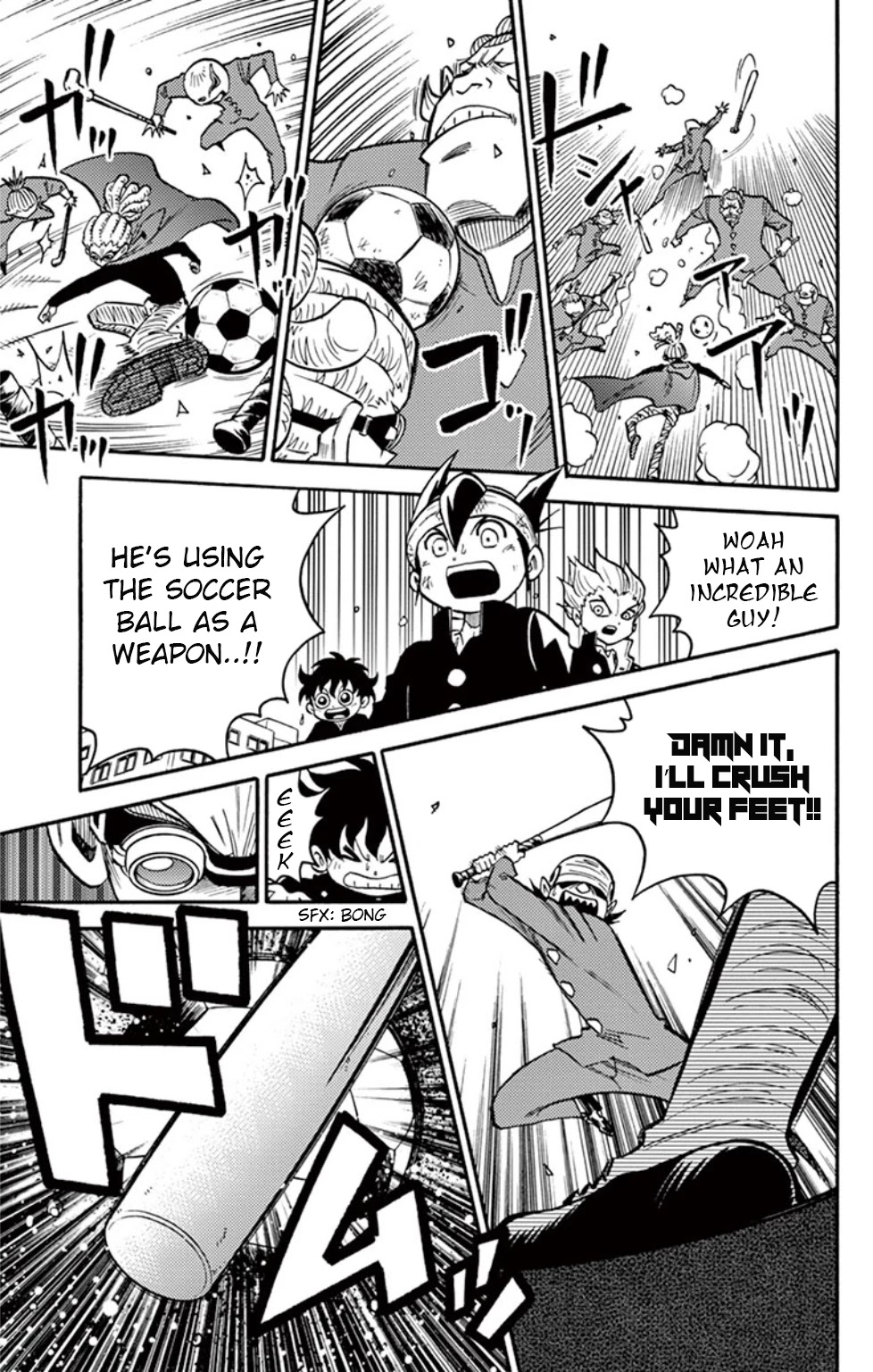 Inazuma Eleven Chapter 13 page 19 - Chapter 13: Clash! Kidou vs Gouenji