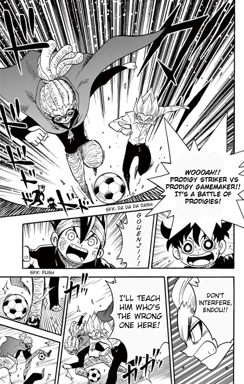 Inazuma Eleven Chapter 13 page 29 - Chapter 13: Clash! Kidou vs Gouenji