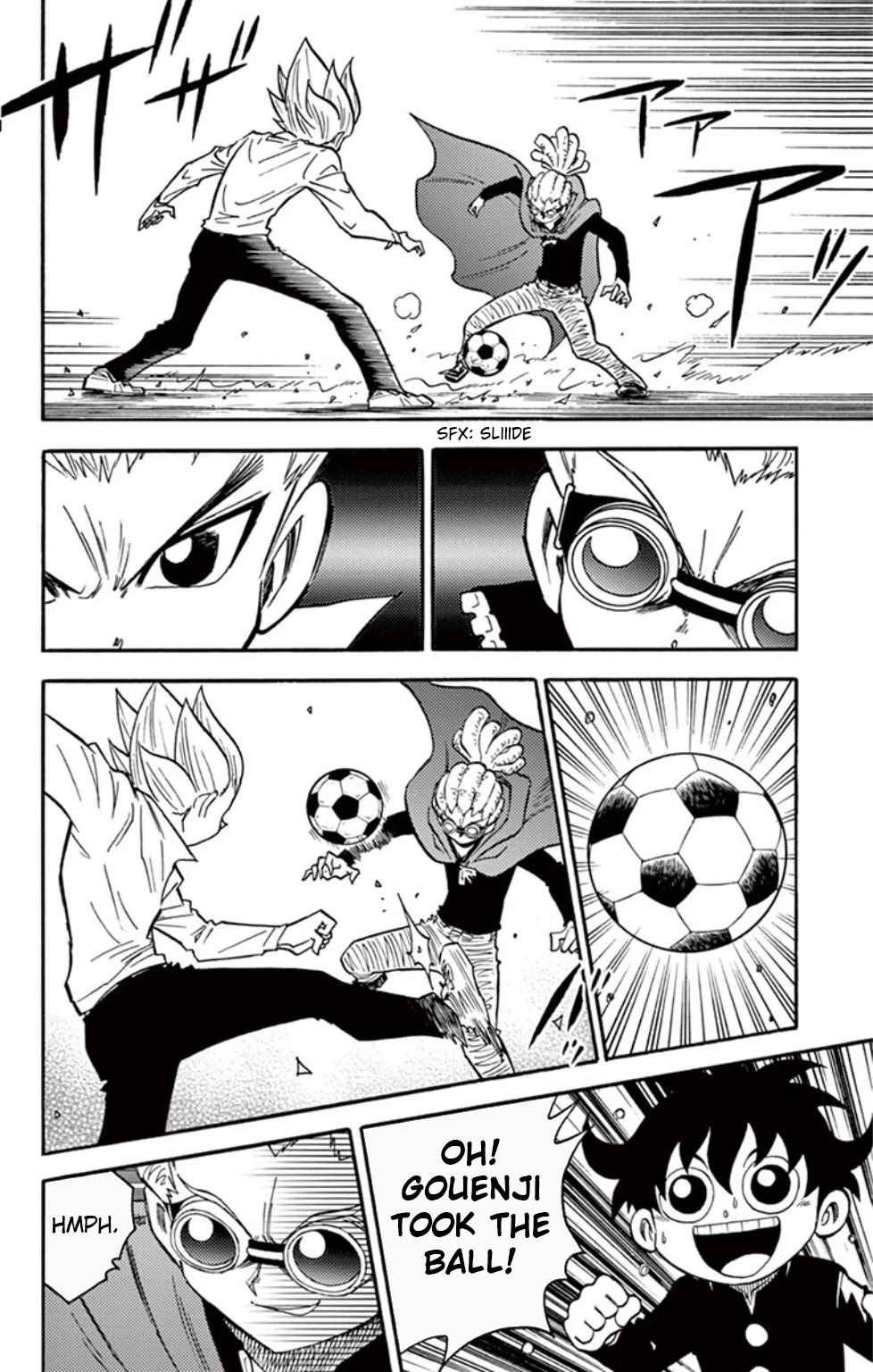 Inazuma Eleven Chapter 13 page 30 - Chapter 13: Clash! Kidou vs Gouenji