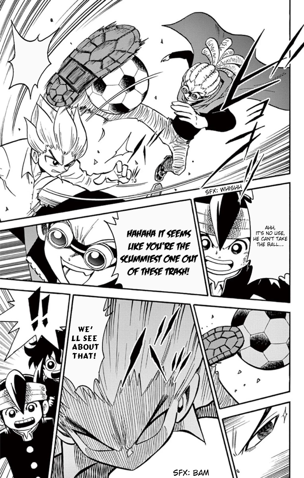 Inazuma Eleven Chapter 13 page 31 - Chapter 13: Clash! Kidou vs Gouenji