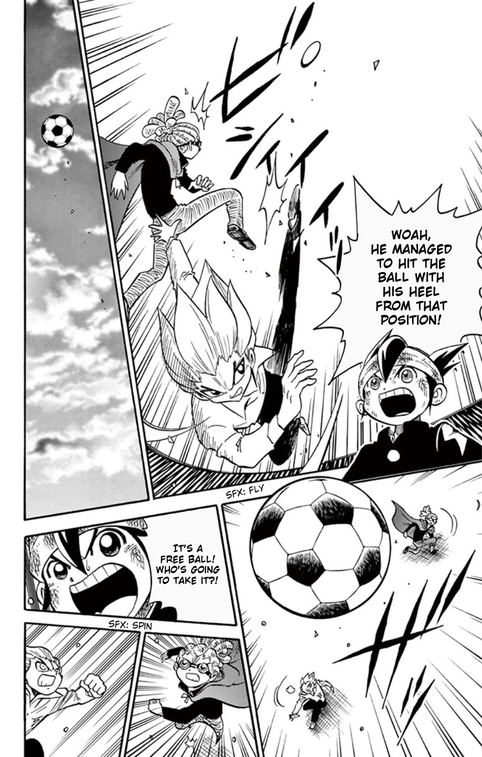 Inazuma Eleven Chapter 13 page 32 - Chapter 13: Clash! Kidou vs Gouenji