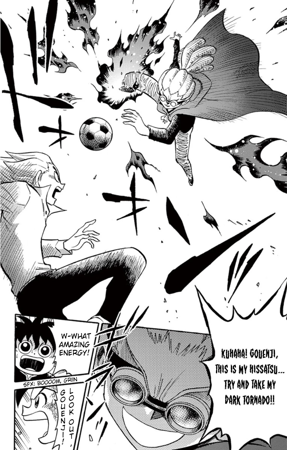 Inazuma Eleven Chapter 13 page 34 - Chapter 13: Clash! Kidou vs Gouenji